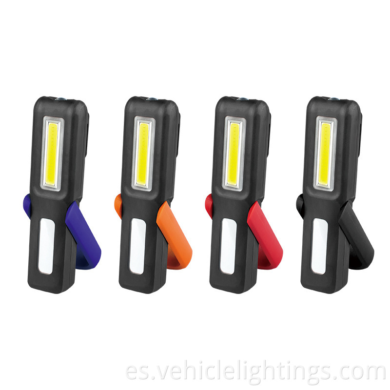 Venta caliente de plástico 3W COB LED 160 lúmenes recargables manos libres de lápiz libre de trabajo